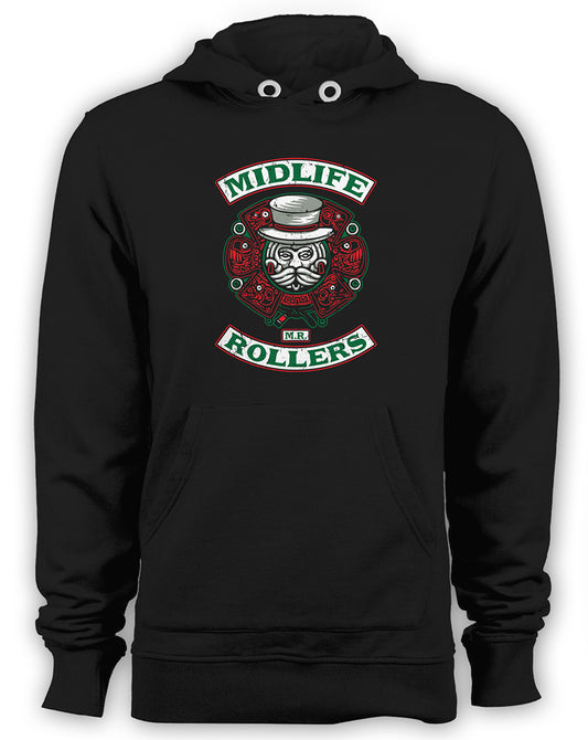 Midlife Rollers Jiu Jitsu Club Full Color Hoody