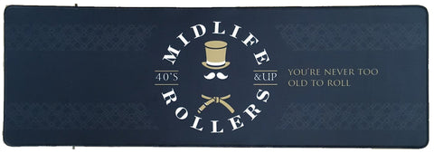 Midlife Rollers Mouse Pad 33.5" x 10.5"