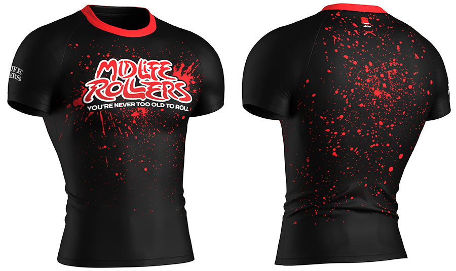 Midlife Rollers Trials Rash Guard Special Edition