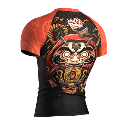 Midlife Rollers "Daruma" Rash Guard Special Edition Short Sleeve