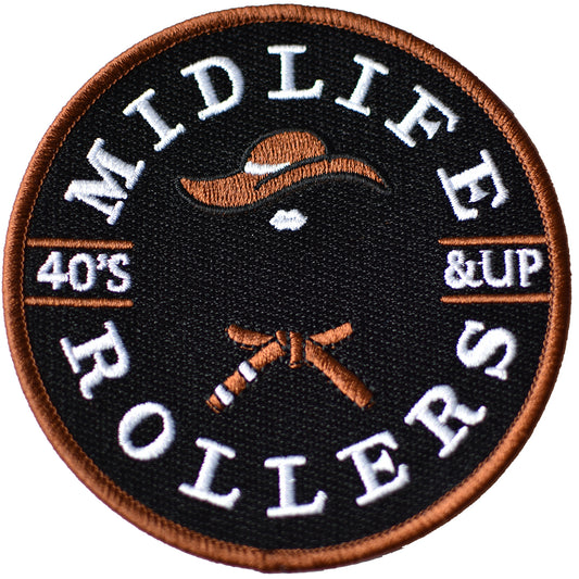 Midlife Rollers Ladies (SE) Brown Belt Patch