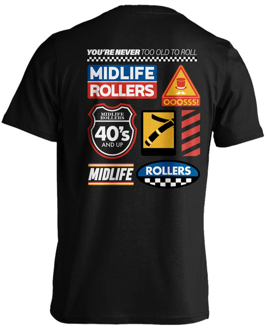 Midlife Rollers Pit Crew Shirt