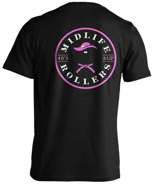 Midlife Rollers Ladies Official Logo Pink v1.0