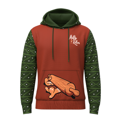 Midlife Rollers Gingerbread Sublimated Hoody