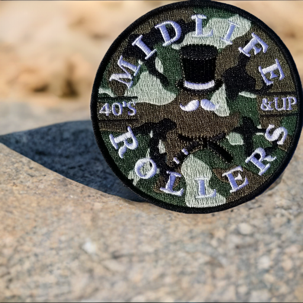 Midlife Rollers Camo Patch