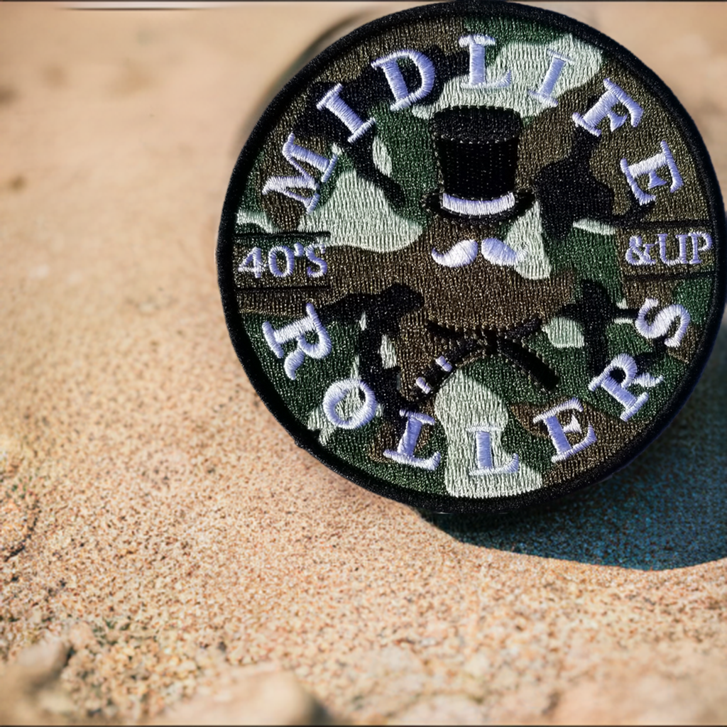 Midlife Rollers Camo Patch