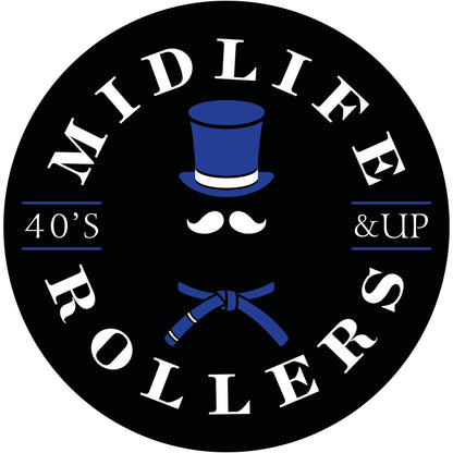 Midlife Rollers Blue Belt Phone Pop Grip / Stand