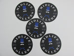 Midlife Rollers Official Logo  Blue Stickers 3" Pack of 5