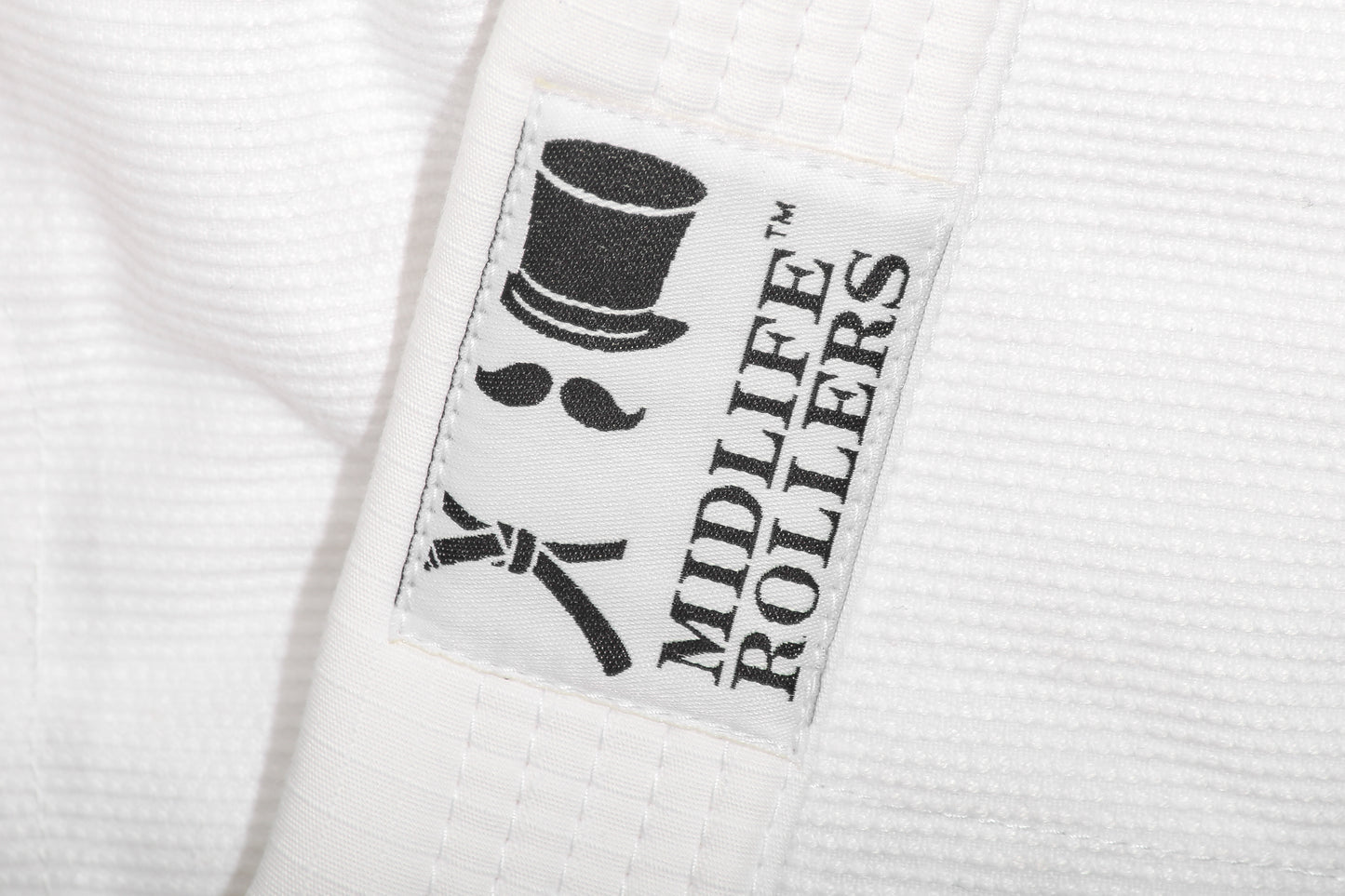 Official Midlife Rollers "The Beginning" Jiu Jitsu Kimono GI  - White