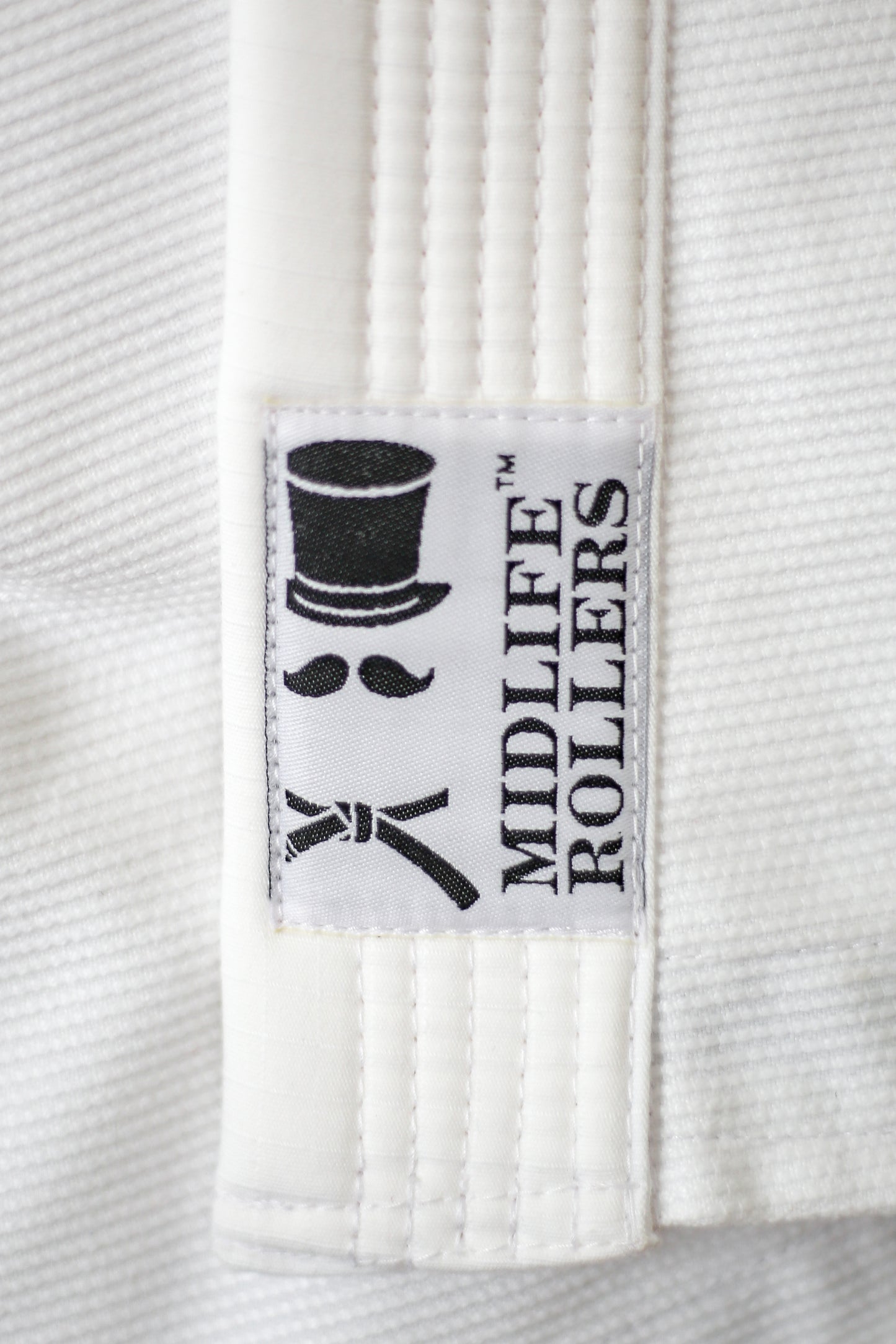 Official Midlife Rollers "The Beginning" Jiu Jitsu Kimono GI  - White