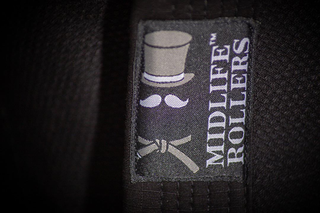 Official Midlife Rollers JiuJitsu Kimono (GI)  - Black and Grey