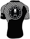 Midlife Rollers Ranked White Belt Short Sleeve V2.0 Rashguard