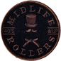 Midlife Rollers Solid Brown Belt Patch