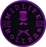 Midlife Rollers Solid Purple Belt Patch
