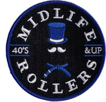 Midlife Rollers Blue Belt Patch