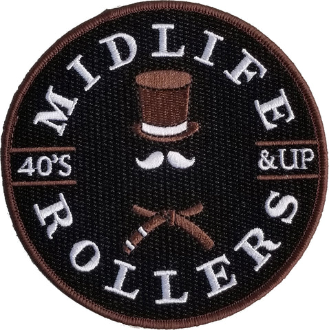 Midlife Rollers Brown Belt Patch