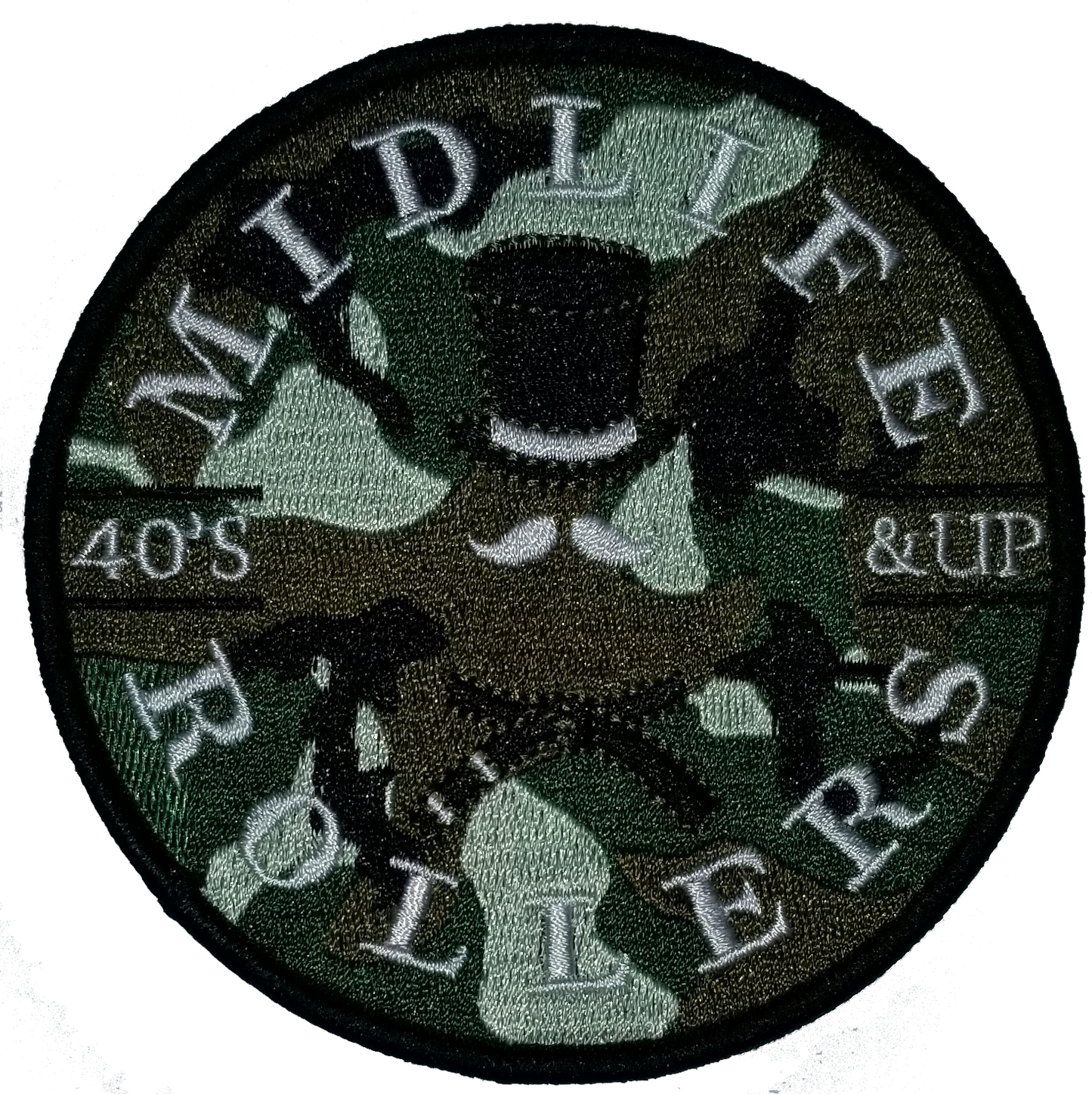 Midlife Rollers Camo Patch