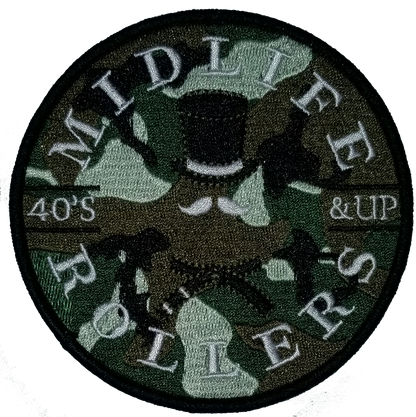 Midlife Rollers Camo Patch