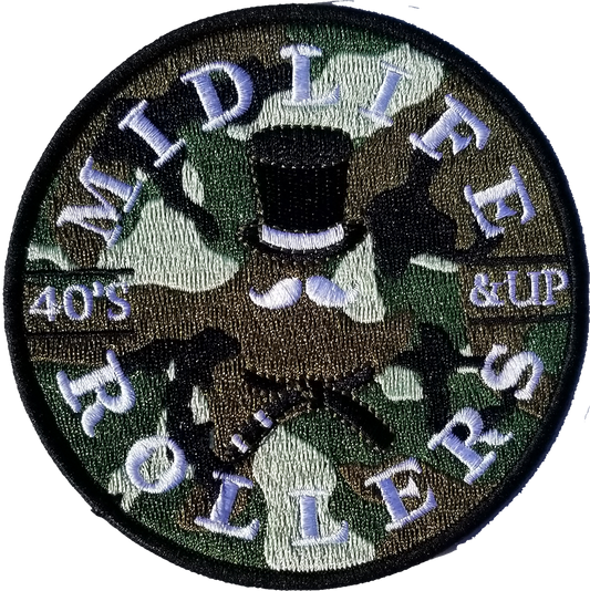 Midlife Rollers Camo Patch