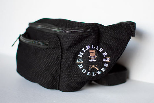 Midlife Rollers  Pearl Weave GI Fanny Pack w/Official Logo