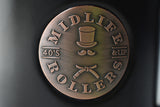 Midlife Rollers 15oz Ceramic Mug with Logo Seal