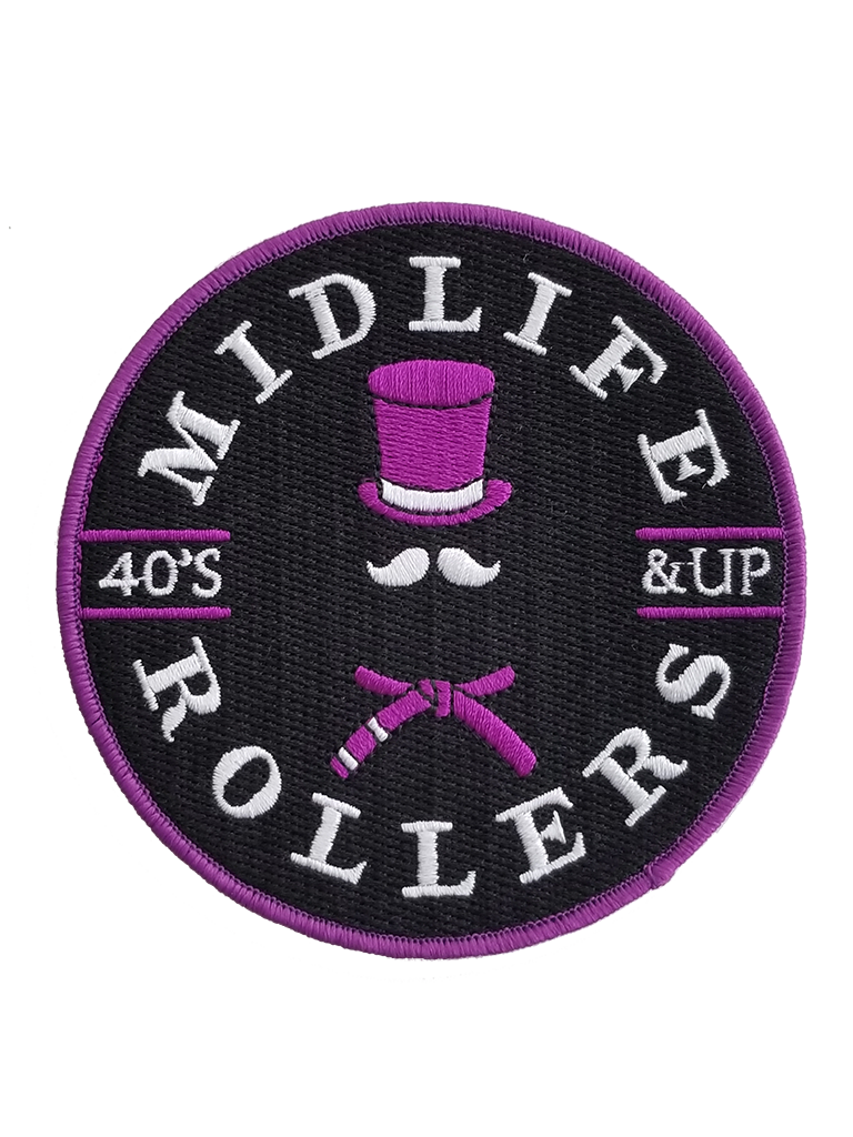 Midlife Rollers Purple Belt Patch