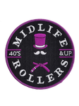 Midlife Rollers 10" Purple Belt Patch
