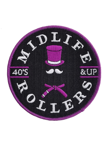 Midlife Rollers Purple Belt Patch