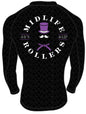 Midlife Rollers Ranked Purple Belt Long Sleeve Rashguard