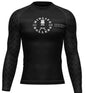 Midlife Rollers Ranked White Belt (Grey) Long Sleeve Rashguard