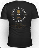 Midlife Rollers Official Logo Shirt Version 2