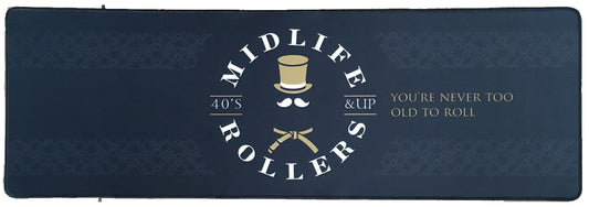 Midlife Rollers Mouse Pad 33.5" x 10.5"