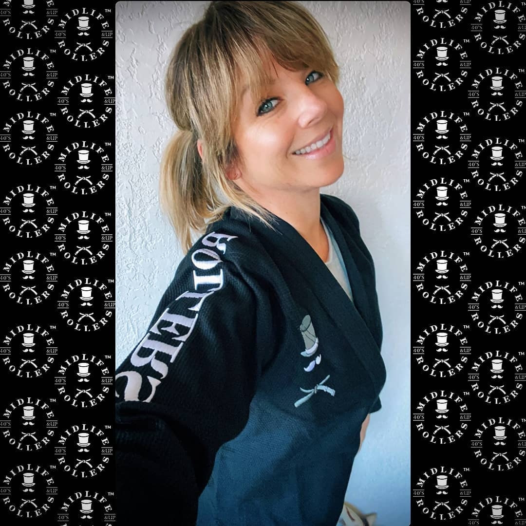 Official Midlife Rollers JiuJitsu Kimono (GI)  - Black and Grey